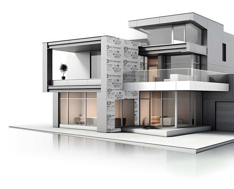 Casa con Termofoam